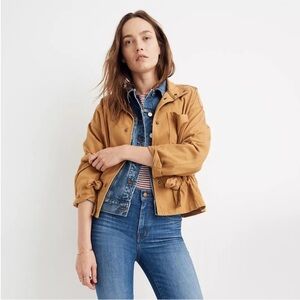 Madewell Mustard Utility Jacket